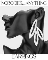 BOLD ABSTRACT GEOMETRIC DROP EARRINGS
